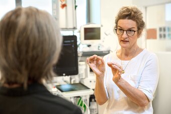 Dr. Claudia Proske ist Chefärztin der Anästhesie in der Roland-Klinik
