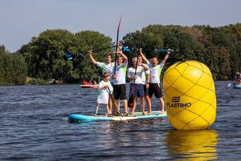 Stark auf dem BIG SUP: das Team der Roland-Klinik von 2024